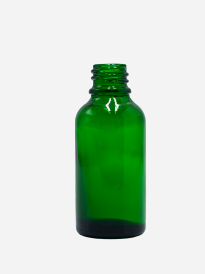 Botella verde Gotero Vidrio 30 ml