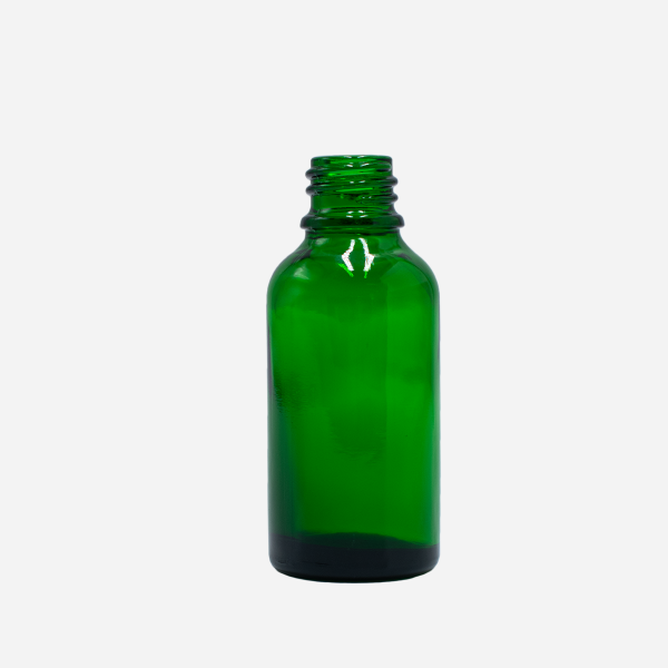 Botella verde Gotero Vidrio 30 ml