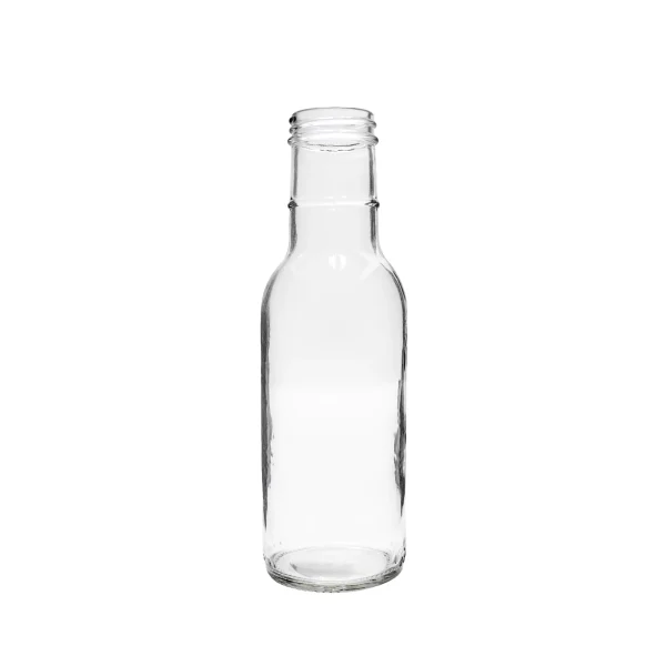 Botella Transparente Aderezo Vidrio 355 ml