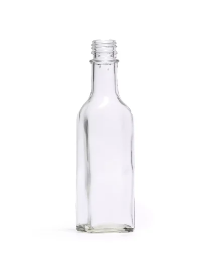 Botella Transparente Caminante Vidrio 250 ml