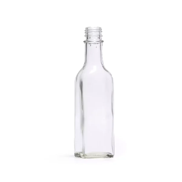 Botella Transparente Caminante Vidrio 250 ml