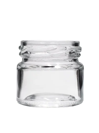 Cilíndrico 25 ml - Frasco Transparente Cilíndrico Vidrio 25 ml