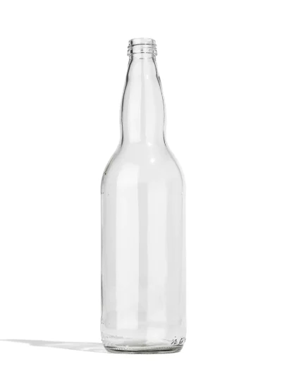 Botella Transparente Vidrio 750 ml 28 Rosca C-2421