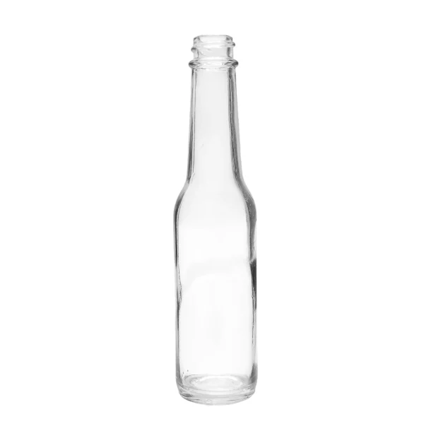 Botella Transparente Salsero Mini Vidrio 60ml 18 Rosca C-7251